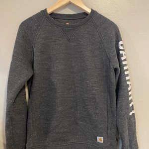 Carhartt crewneck sweatshirt.